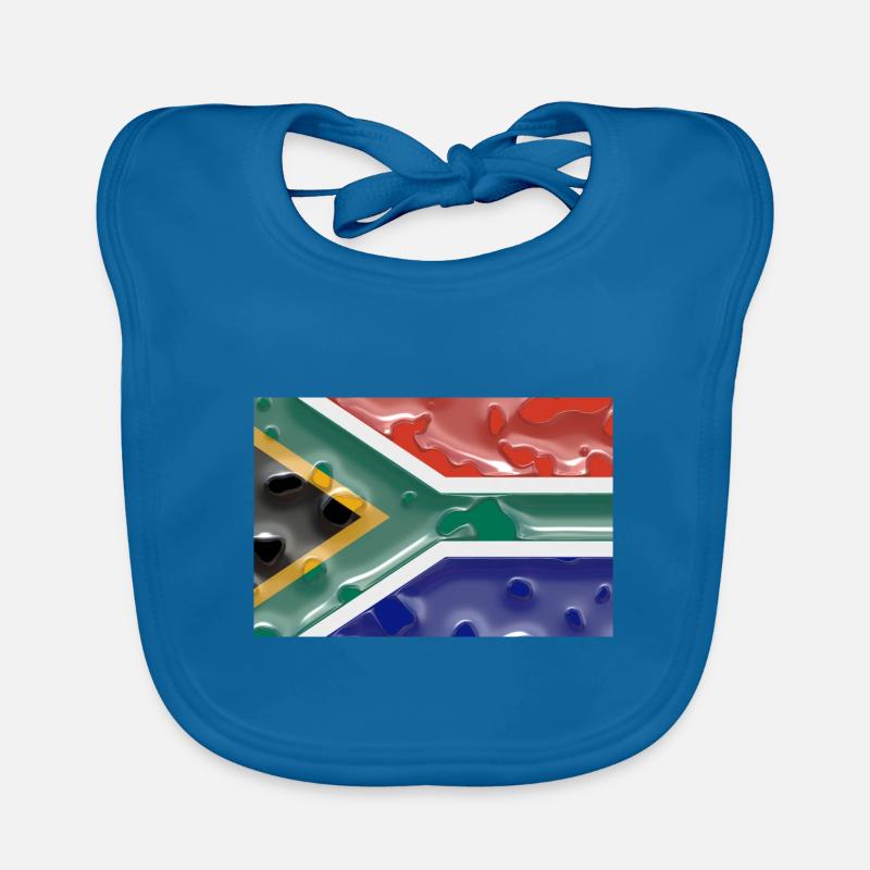 Afrique du Sud Afrique du Sud Bavoir bio Bébé