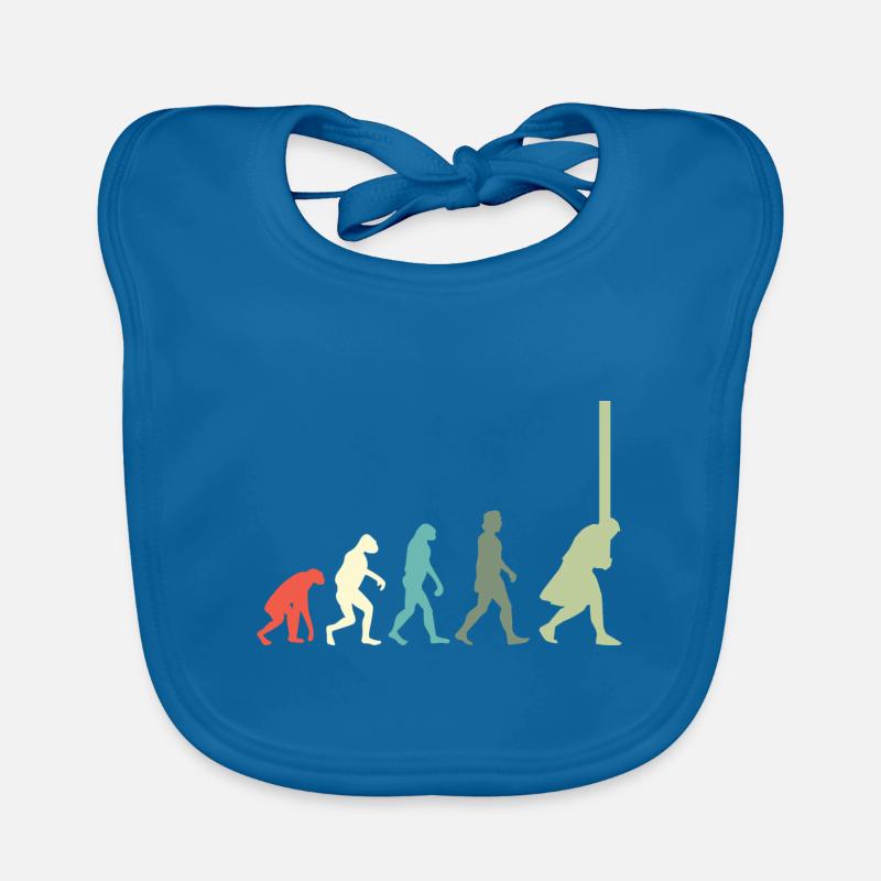 Log Tosser Evolution Wood Chunk Toss Lumber Baby Bio-Lätzchen