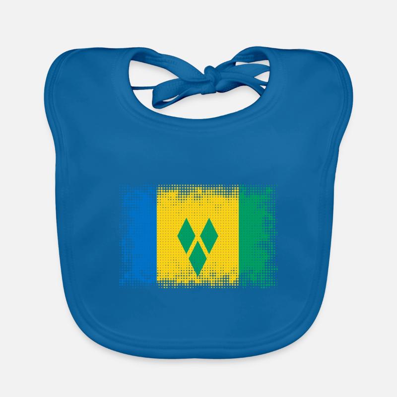 Sainte-Grenadines Bavoir bio Bébé