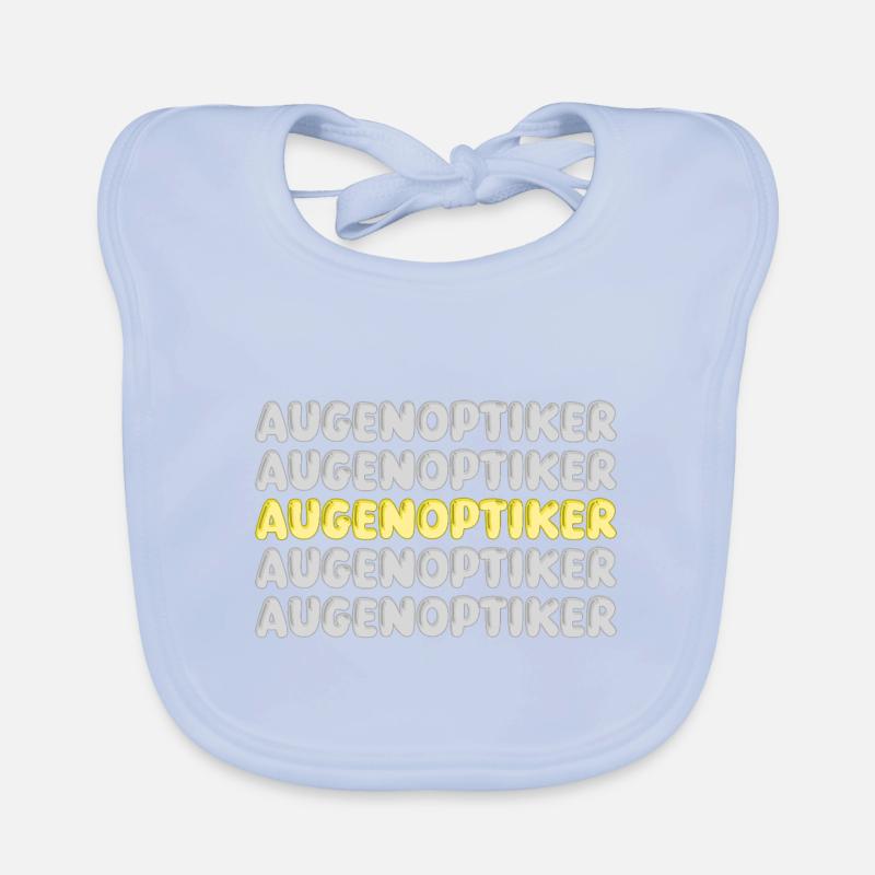 Work optician Organic Baby Bibs