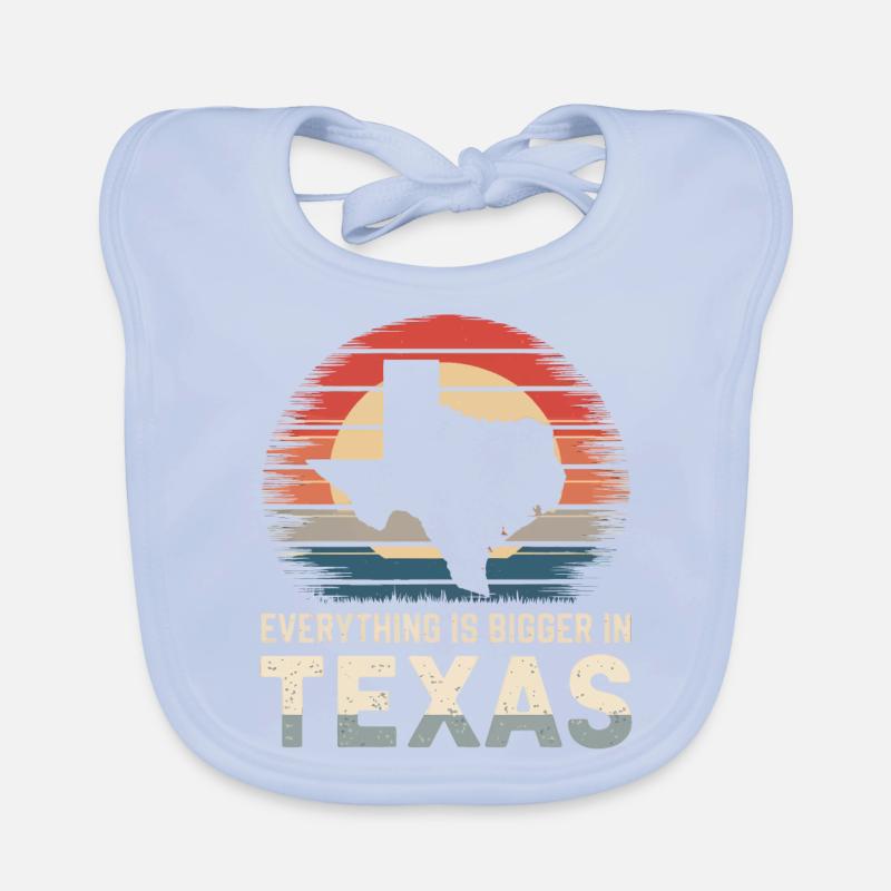 Texas State Texans Texas Organic Baby Bibs