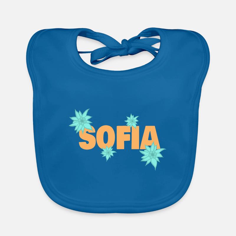 Geschenk für Sofia Baby Bio-Lätzchen