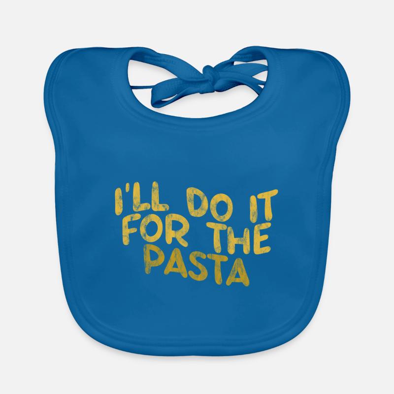 I'll Do It For The Pasta 3 Baby Bio-Lätzchen