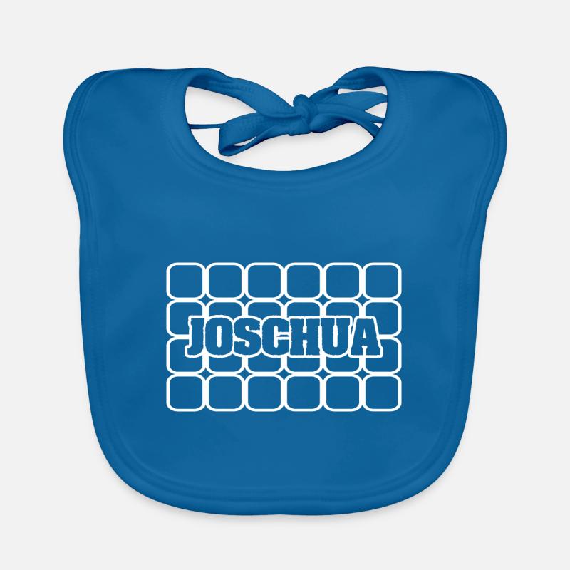 Männername Joschua Baby Bio-Lätzchen