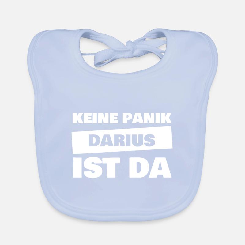 Vorname Darius Baby Bio-Lätzchen