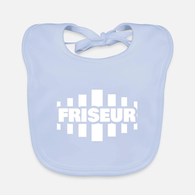 Beruf Friseur Baby Bio-Lätzchen