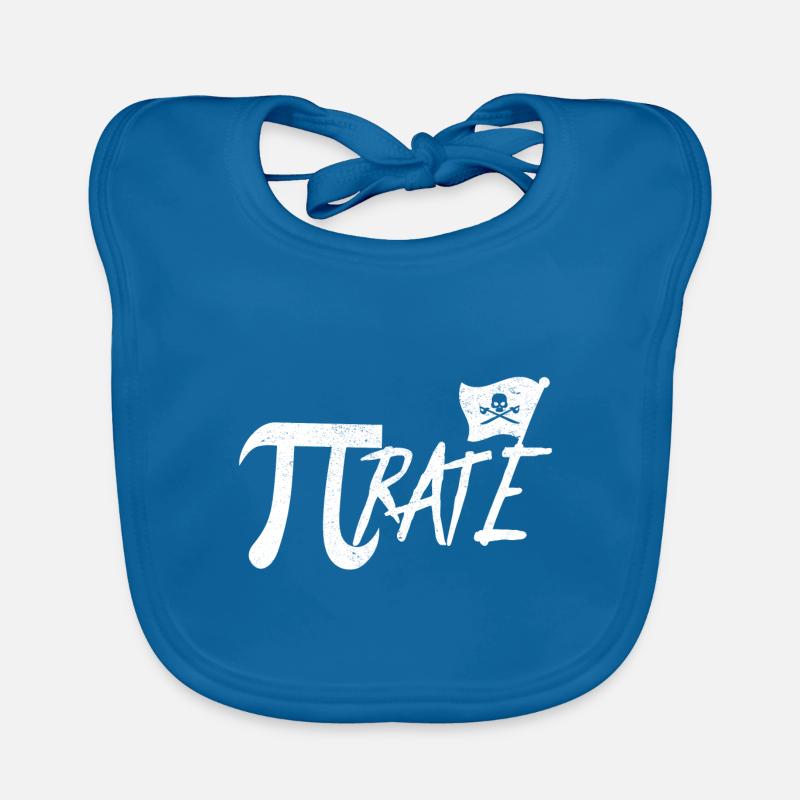 Nerd Nerds Pirat Pi Baby Bio-Lätzchen
