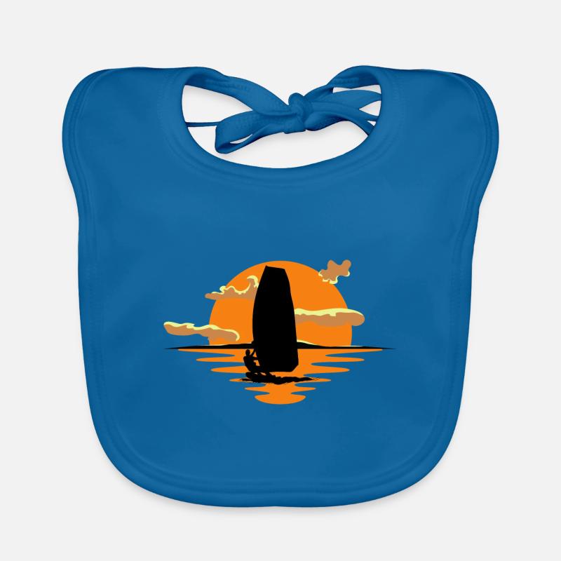 Windsurfer Bavoir bio Bébé