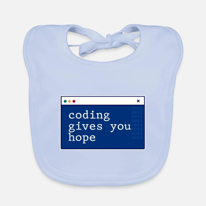 Le codage vous donne de l’espoir 2 Bavoir bio Bébé