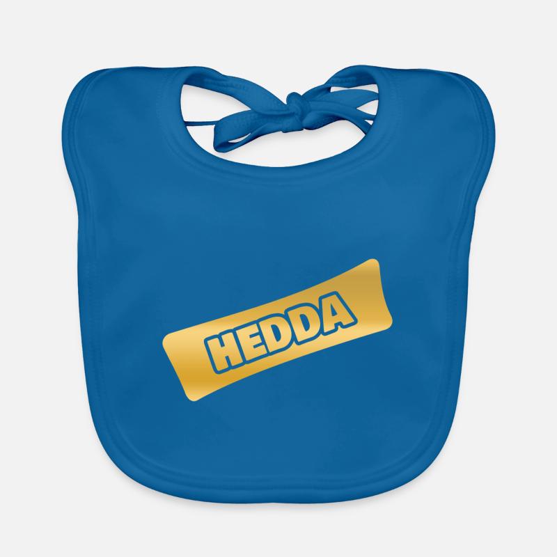 Name Hedda Baby Bio-Lätzchen