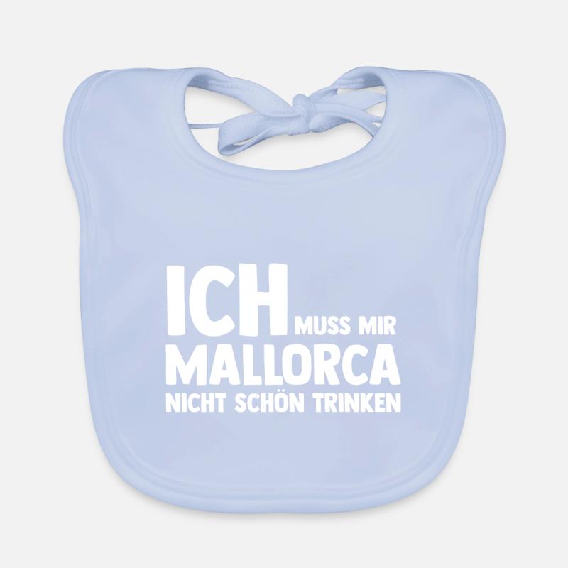 Party Urlaub Mallorca Baby Bio-Lätzchen