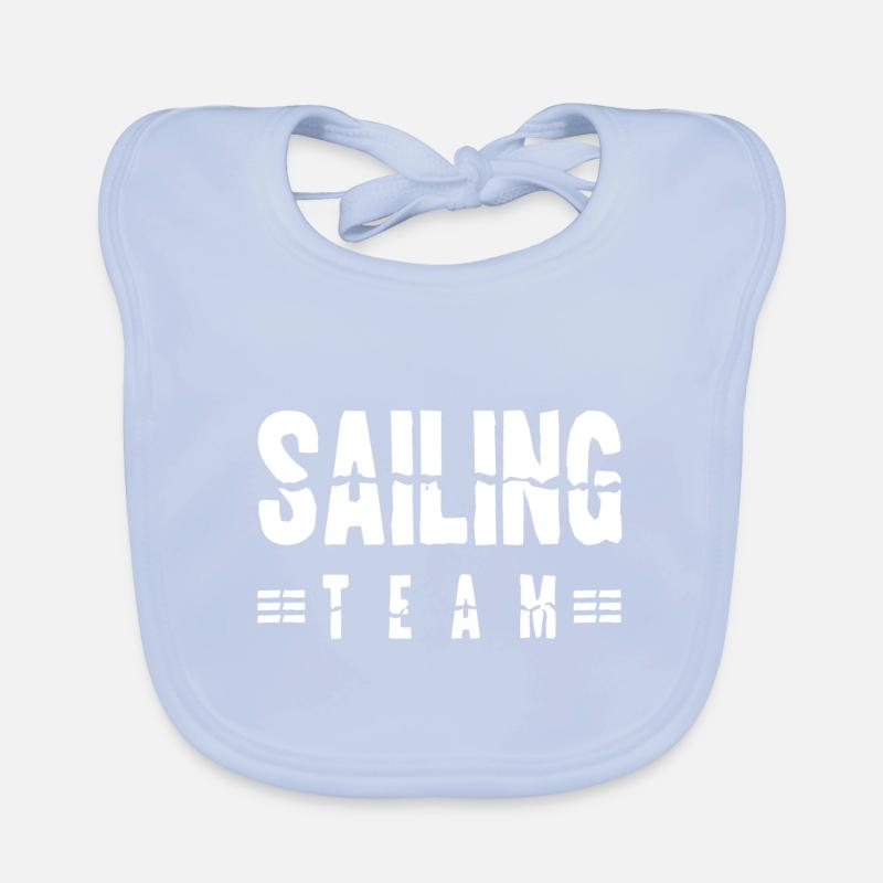 Équipe de voile Bavoir bio Bébé