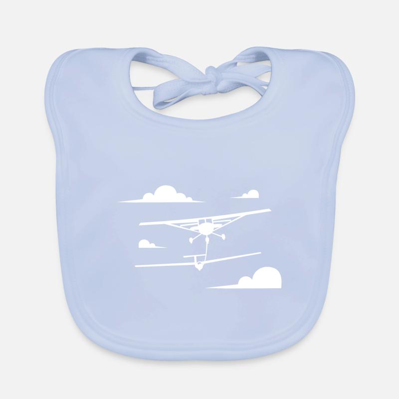Planeur Pilote Evolution Planeur volant Aviation Bavoir bio Bébé