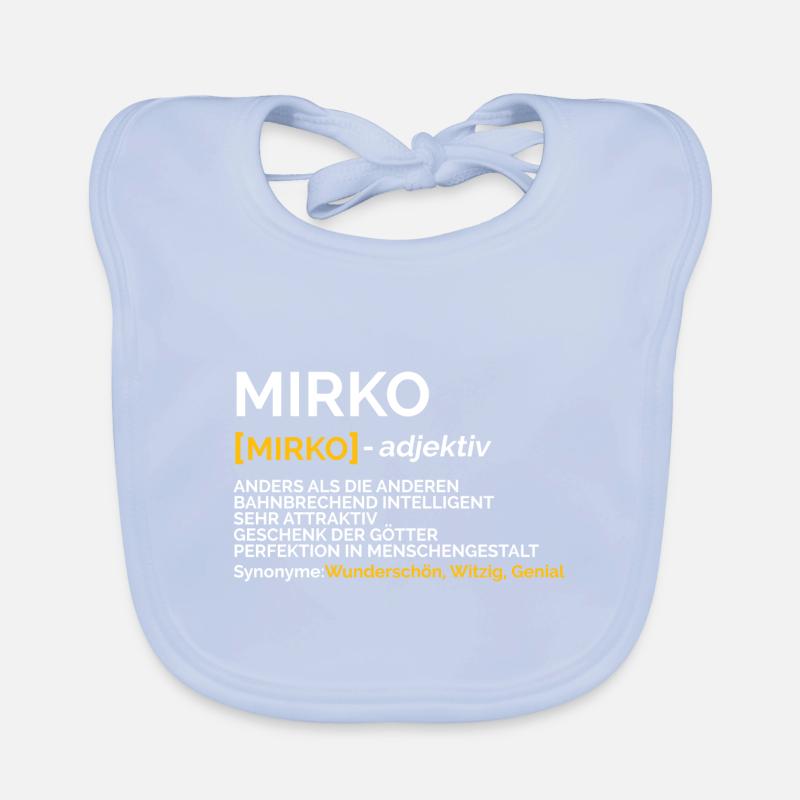 Mirko Baby Bio-Lätzchen