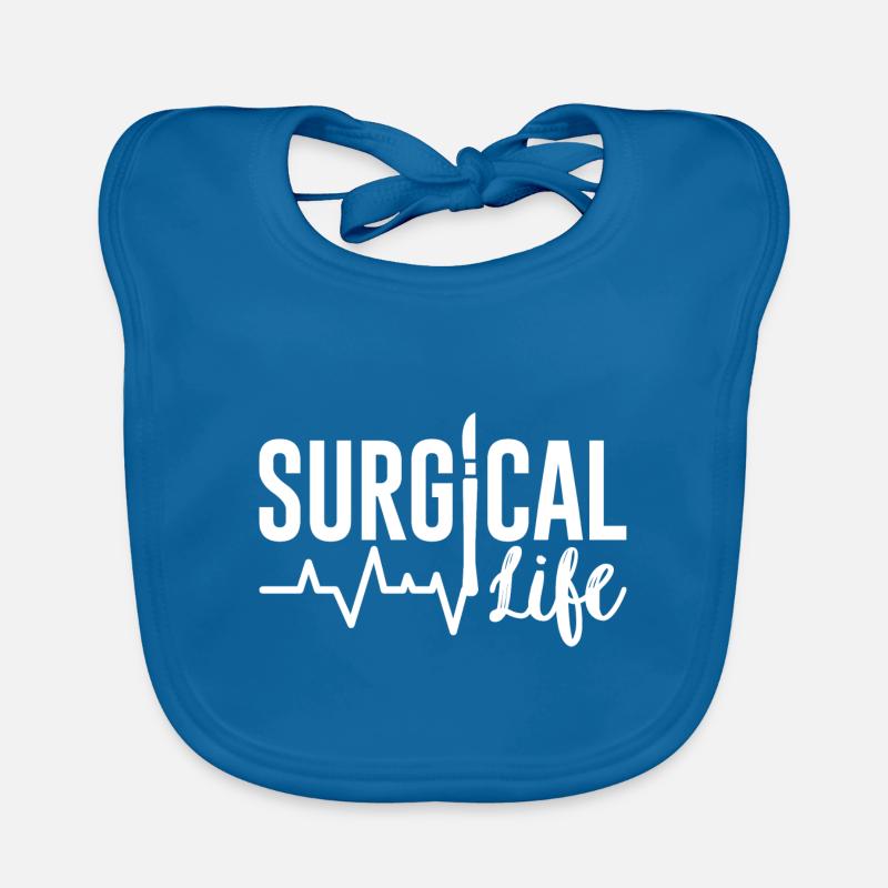 Vie chirurgicale Technologue chirurgical Bavoir bio Bébé