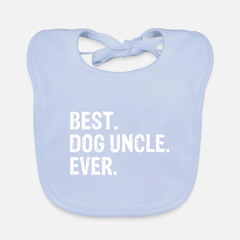 Meilleur oncle de chien de tous les temps Cool Bavoir bio Bébé