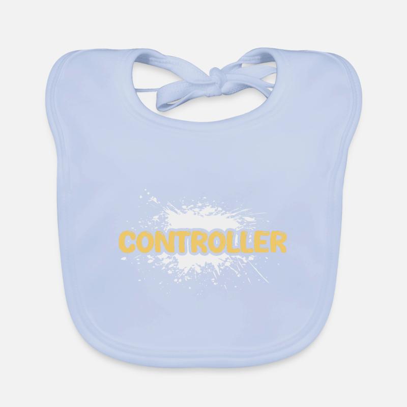 Geschenk für Controller Baby Bio-Lätzchen