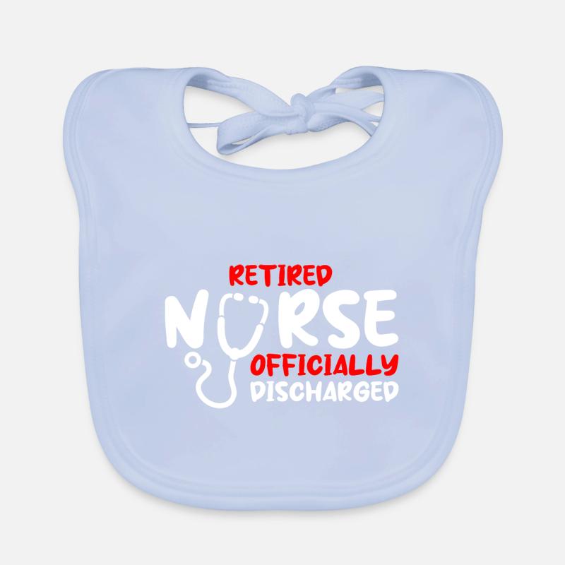 Une infirmière à la retraite officiellement libérée 2 Bavoir bio Bébé