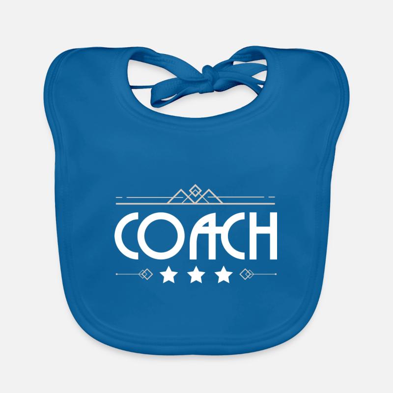 Coach Trainer Organic Baby Bibs