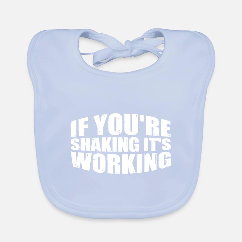 If You're Shaking It's Working 4 Baby Bio-Lätzchen