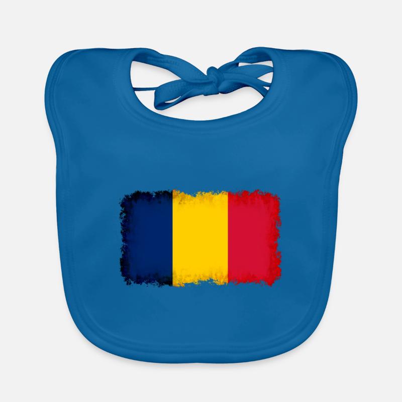 Tchad comme Tchad Bavoir bio Bébé