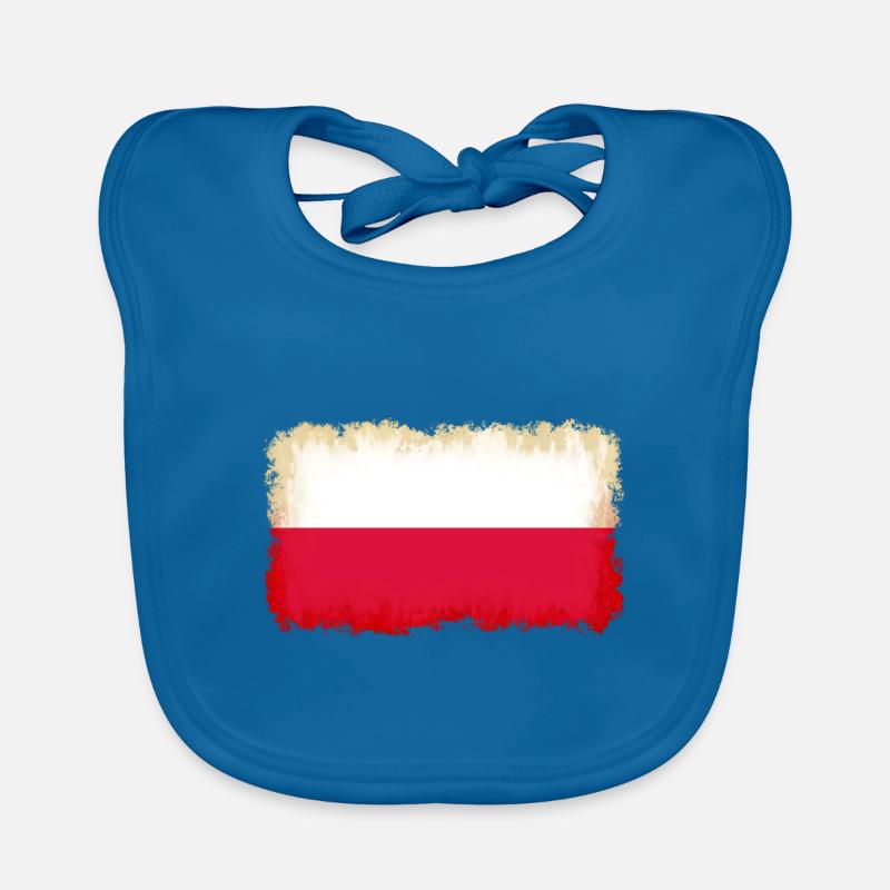 Poland as Poland Organic Baby Bibs