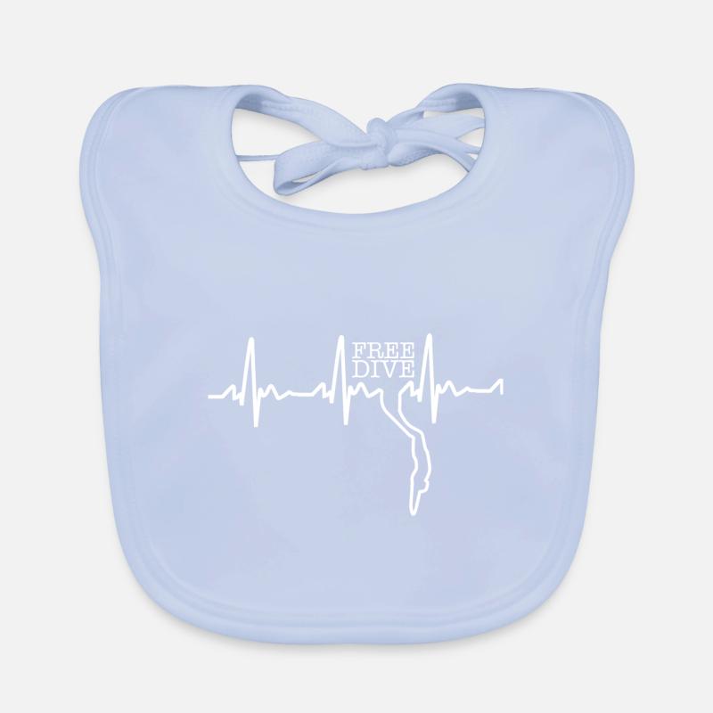 Plongeurs en apnée Bavoir bio Bébé