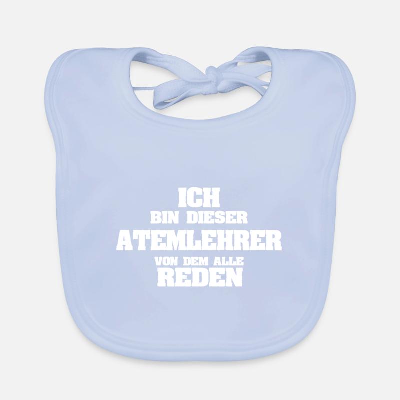 Profession Breathing Instructor Organic Baby Bibs