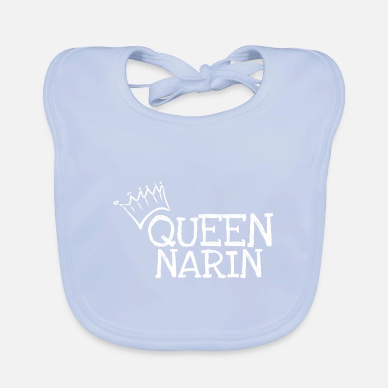 First name Narin Organic Baby Bibs