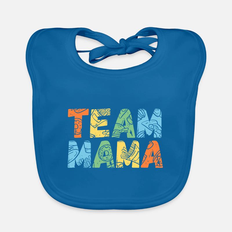 Mutter Team Mama Baby Bio-Lätzchen