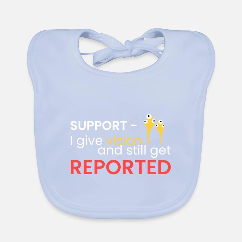 Support - always reported Organic Baby Bibs