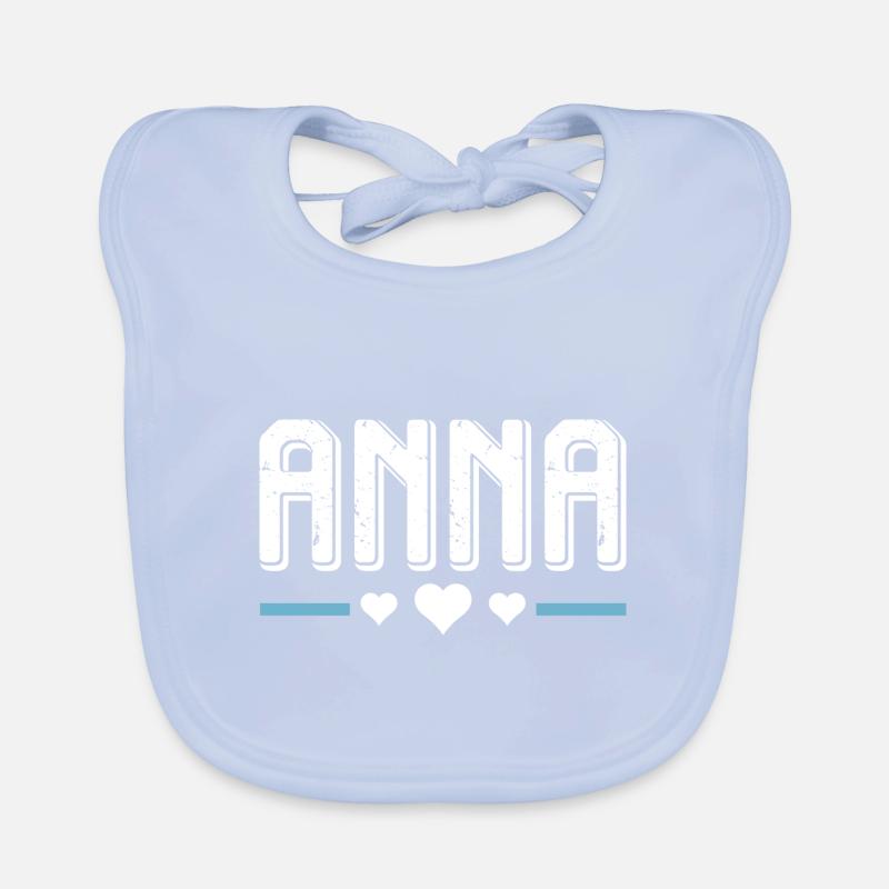 Anna Organic Baby Bibs