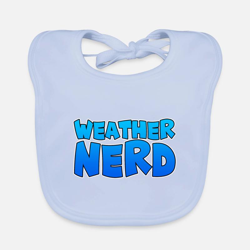 Meteo Nerd Bavaglino ecologico per neonato