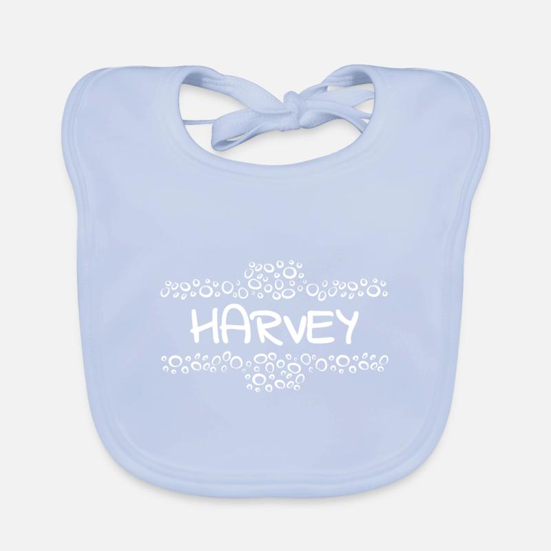 Prénom Harvey Bavoir bio Bébé