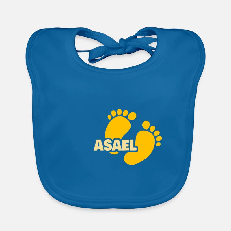 Gift for Asael Organic Baby Bibs