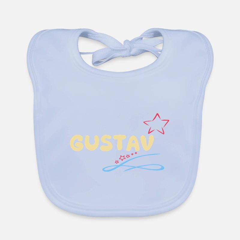 Gift Gustav Organic Baby Bibs
