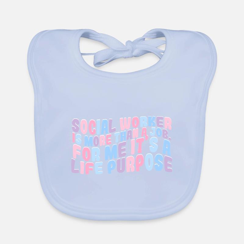 Social Work Organic Baby Bibs