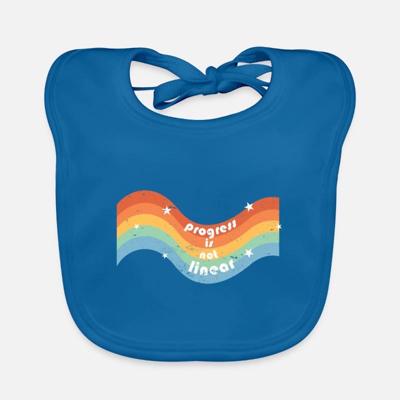 Progress Is Not Linear ABA Therapist Behavioral Baby Bio-Lätzchen