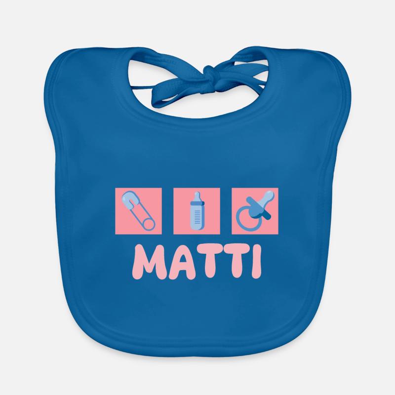 Matti comme sucette Bavoir bio Bébé