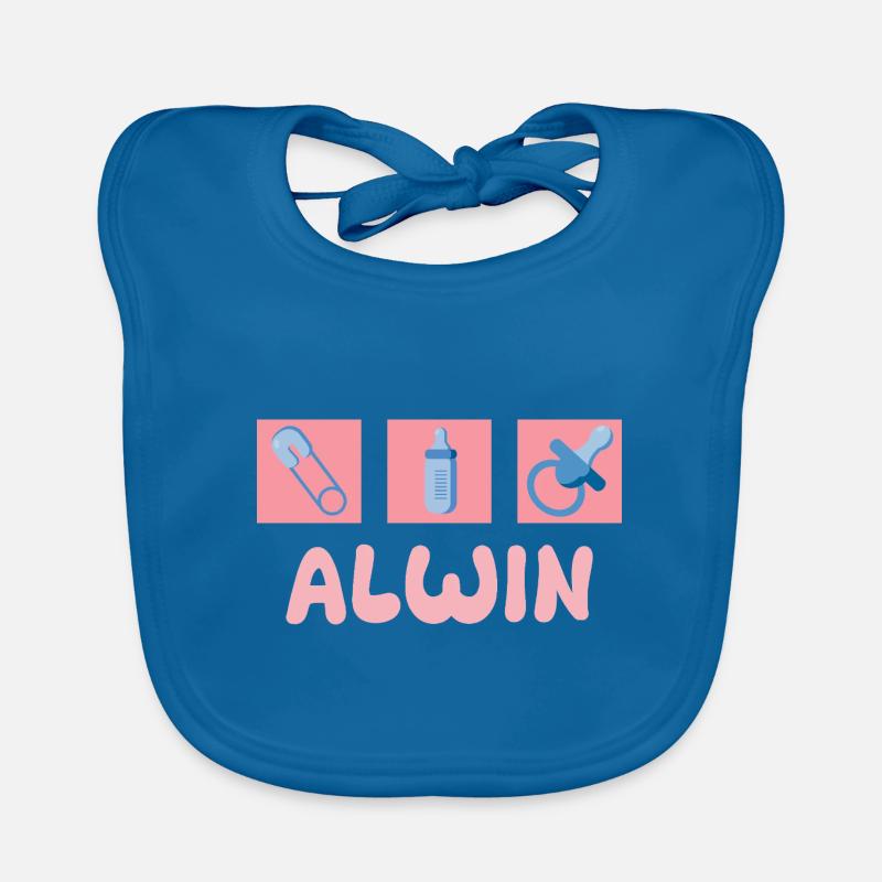 Sucette Alwin Bavoir bio Bébé
