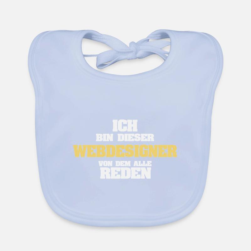 Web designer as a profession Organic Baby Bibs