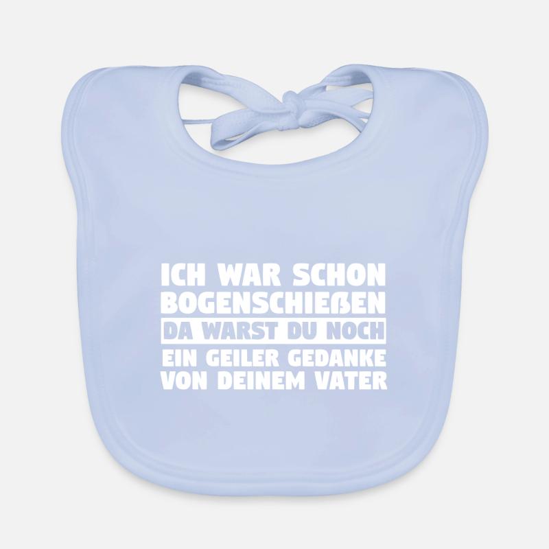 Bogen Bogenschütze Bogensport Bogenschießen Baby Bio-Lätzchen