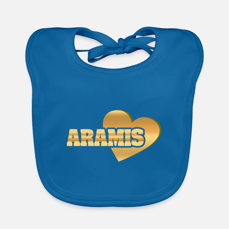 Aramis comme or Bavoir bio Bébé