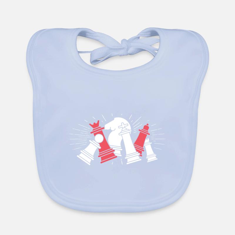 Chess Organic Baby Bibs