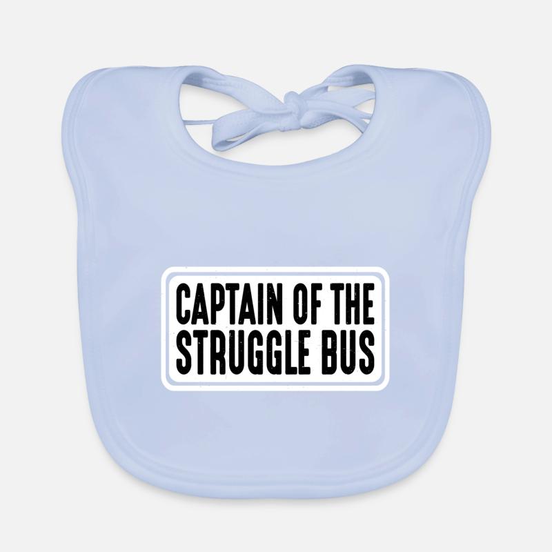 Capitaine du bus de lutte 7 Bavoir bio Bébé