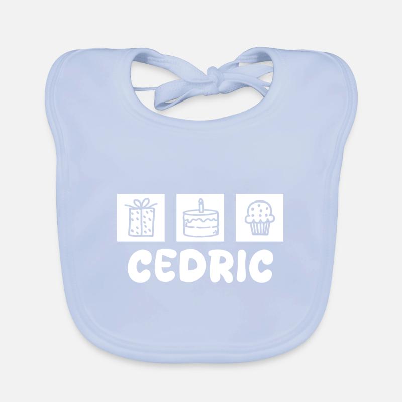 Gift for Cedric Organic Baby Bibs
