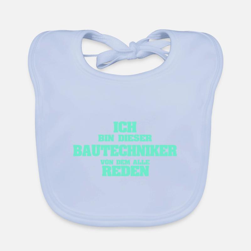 Profession Technicien en construction Bavoir bio Bébé