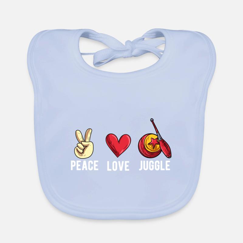 Jonglieren Baby Bio-Lätzchen