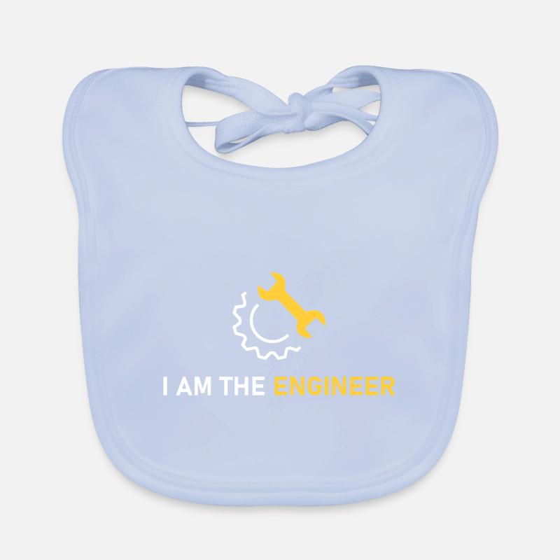 Ich bin der Ingenieur Baby Bio-Lätzchen