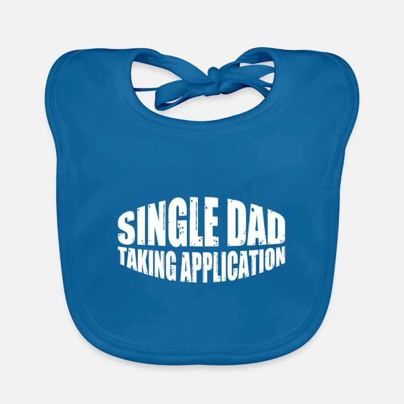 Single Dad Taking Application 8 Organic Baby Bibs
